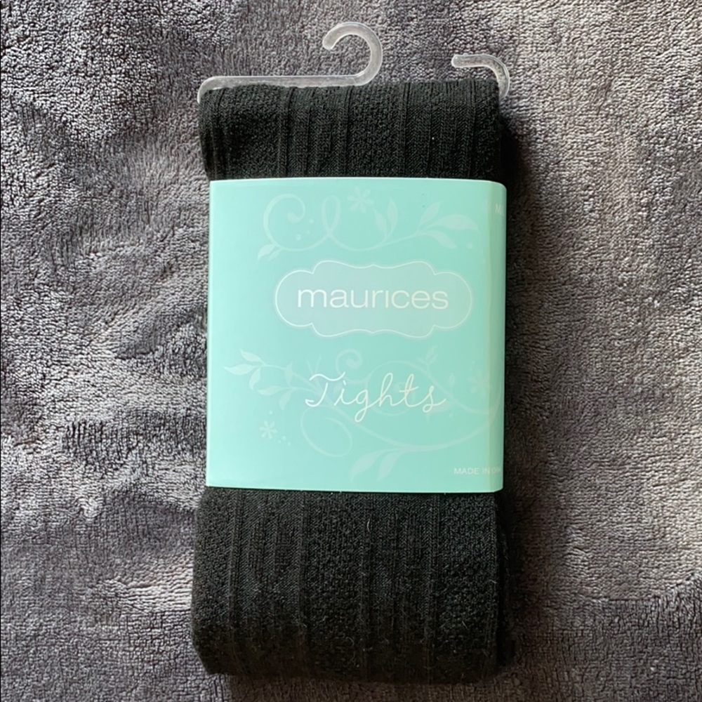 *NEW* Black Design Maurices Tights